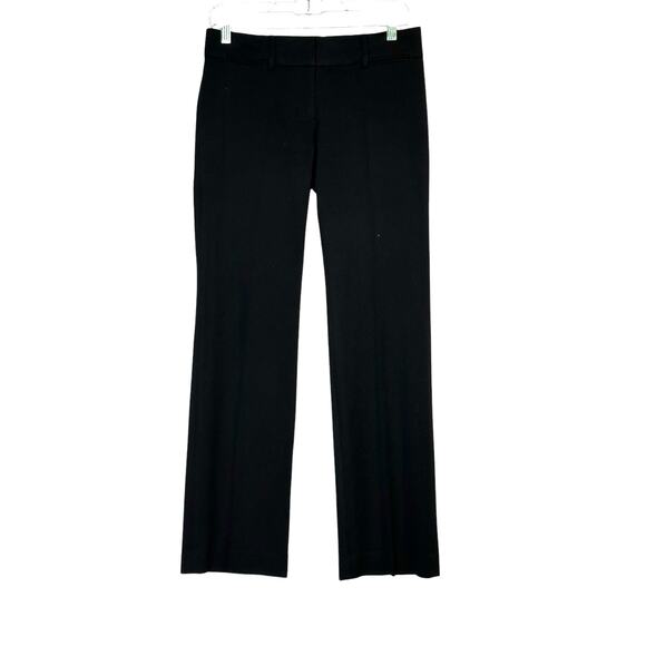Loft Marisa trouser black straight legs office pants size 0P - Picture 1 of 12